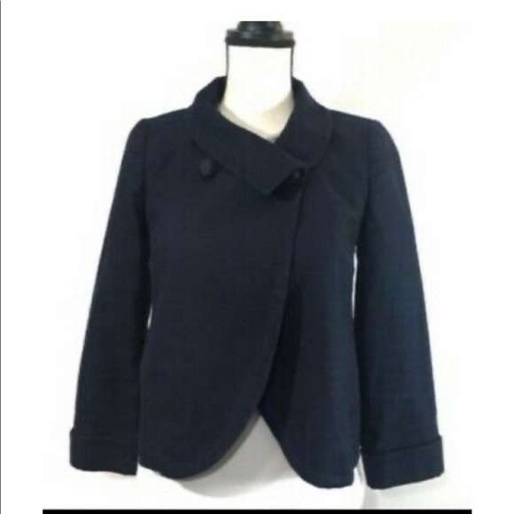 J. Crew Cotton/Linen Aubrey Jacket - Picture 6 of 16